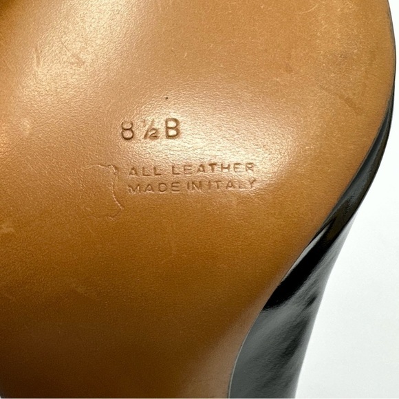 Vintage Amalfi Leather Heels Color Block  Heels Woman’s Size 8 1/2 B - Picture 6 of 7